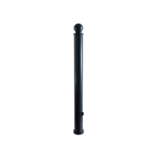 Ornamental bollard | Series 474B | � 76 mm | removable, self-engaging lockwith hot-dip galvanized ground socket part-no. 476.40approx. 400 mm below ground | with triangular locking mechanism acc. with DIN 3223 | without eyelet